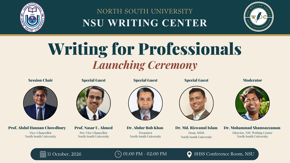 Launching Ceremony: Writing for Professionals